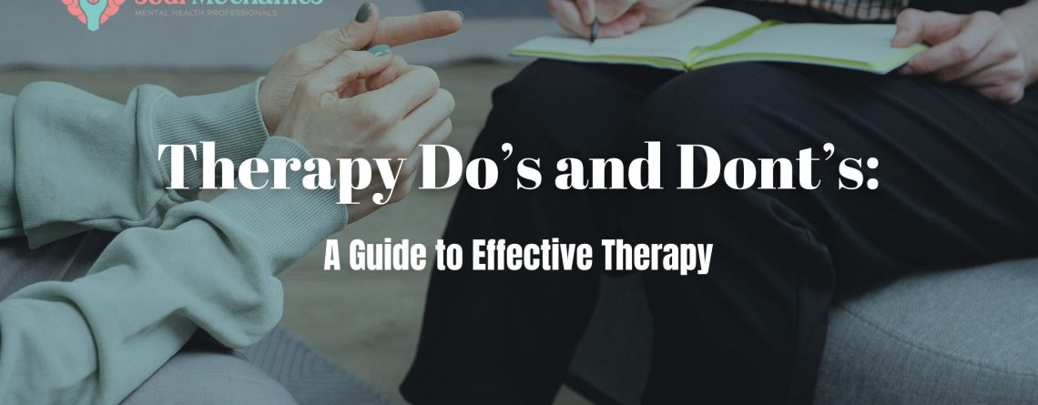 Therapy Do's and Don'ts